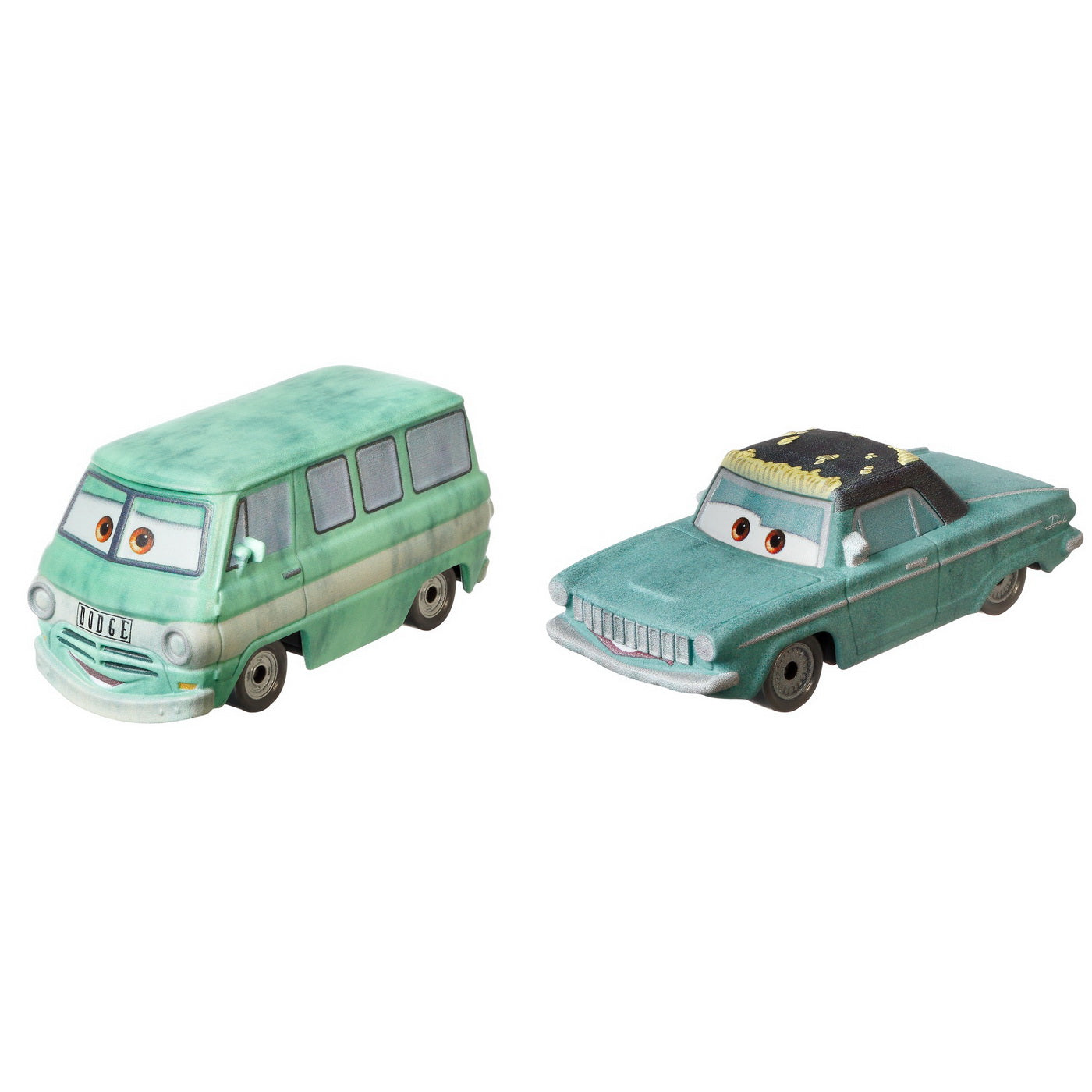 Cars3 set 2 masinute metalice dusty rusteze si rusty rusteze