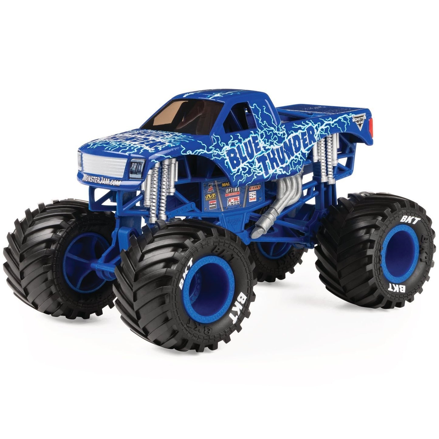 Monster jam machete metalice scara 1 la 24 blue thunder