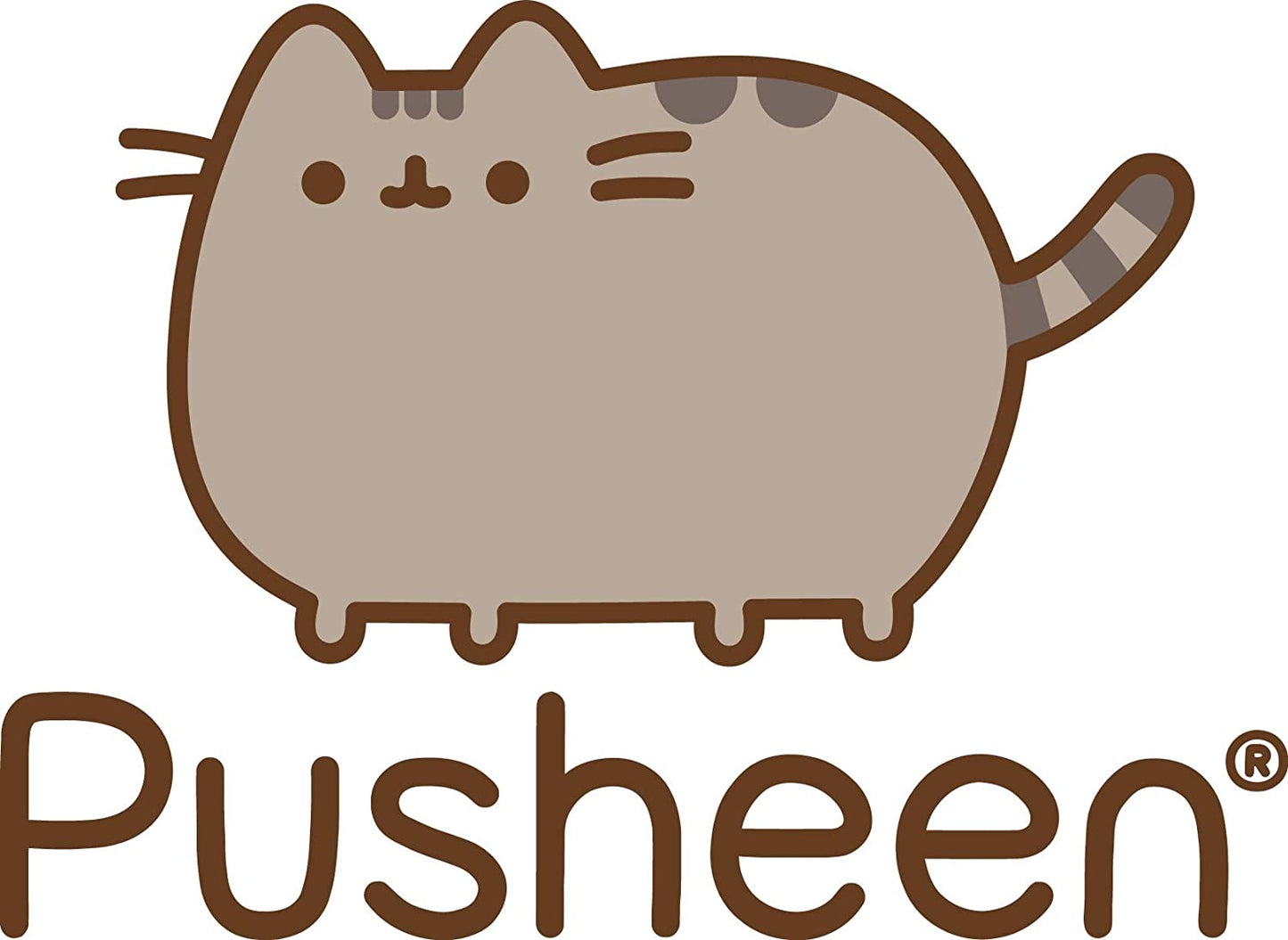 Plus pisicuta pusheen curcubeu 23cm