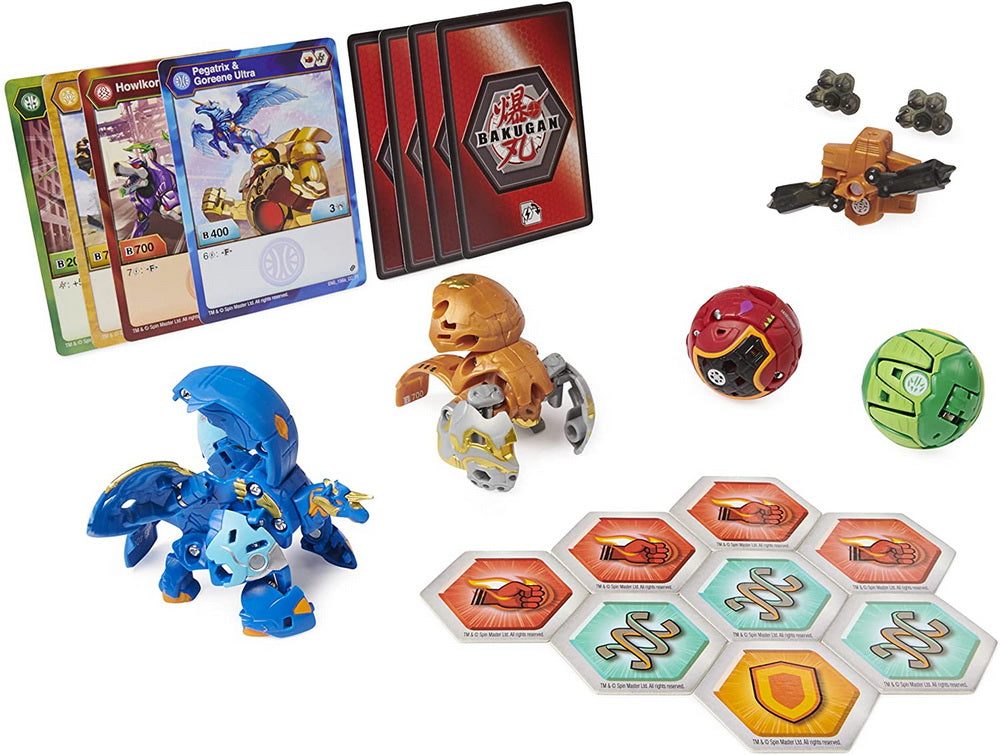 Bakugan s2 set de lupta ultra tretorous pegatrix goreene cu baku-gear