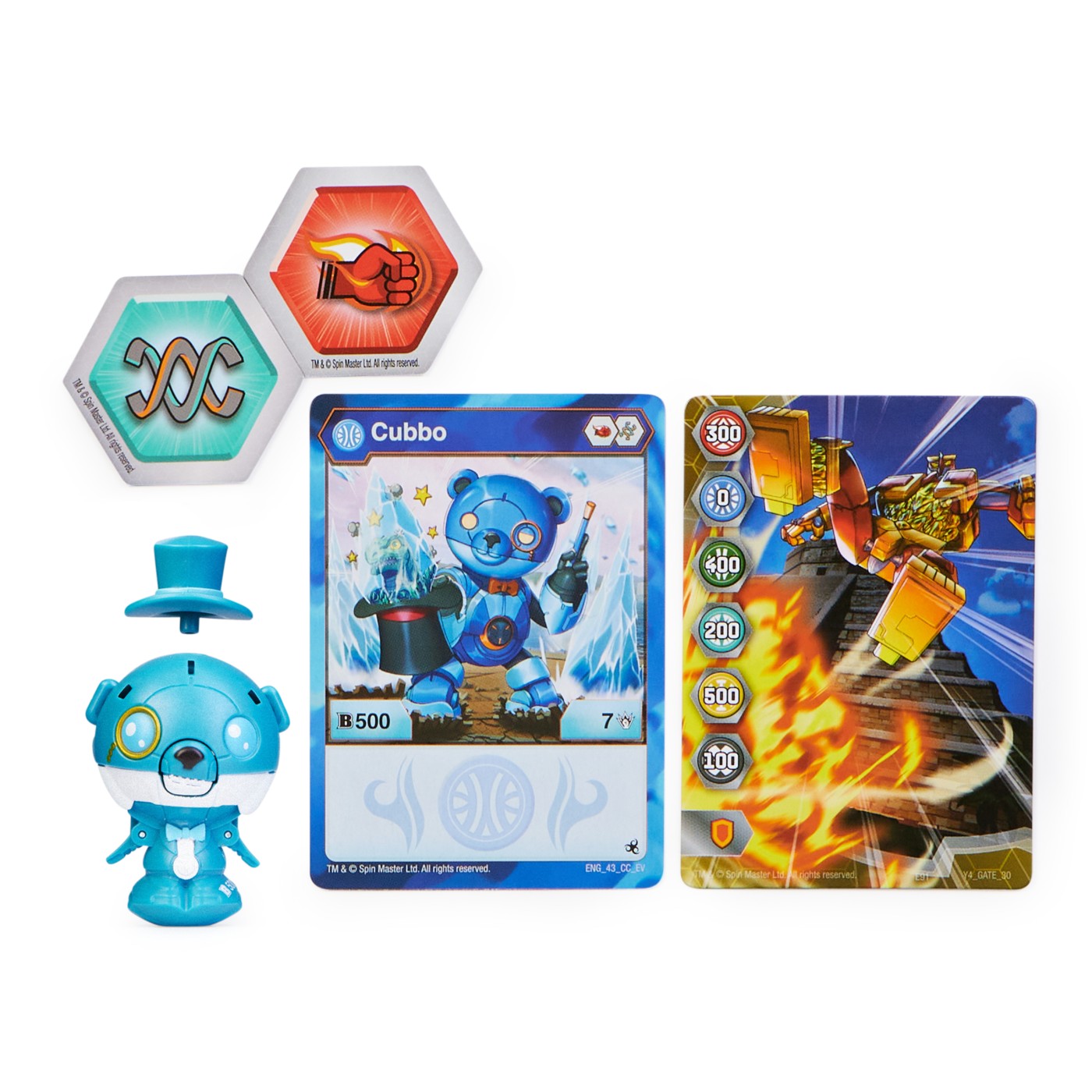 Bakugan cubbo magic blue