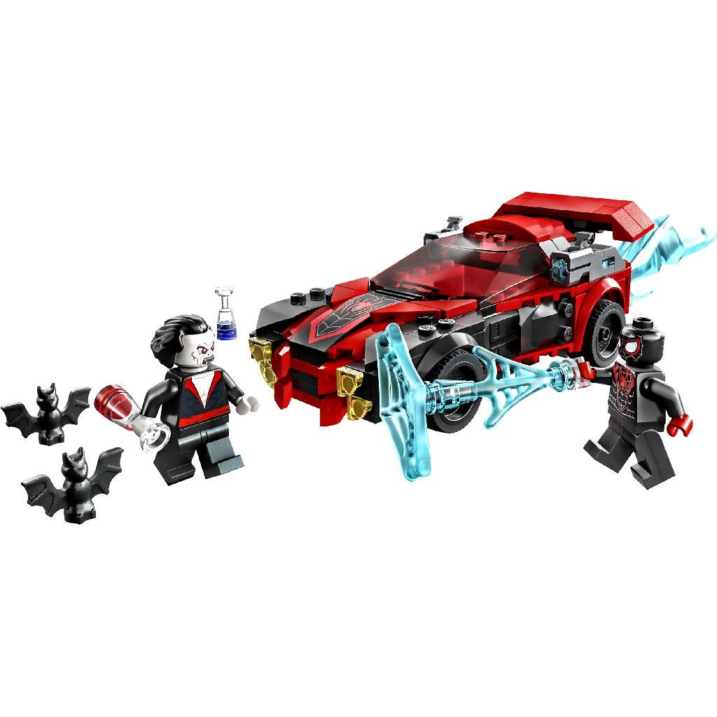 Lego super heroes miles morales vs morbius 76244