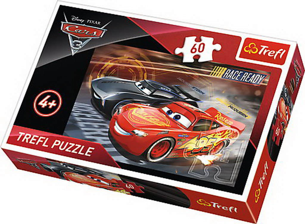 Puzzle trefl 60 cursa cars 3