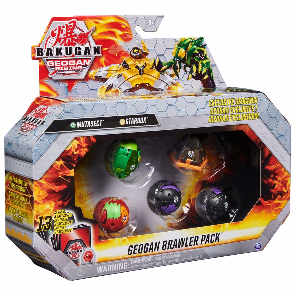 Bakugan s3 set geogan brawler mutasect si stardox