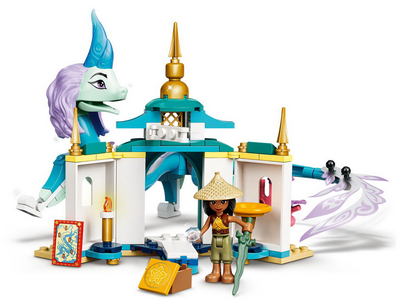 Lego disney  raya si dragonul sisu 43184