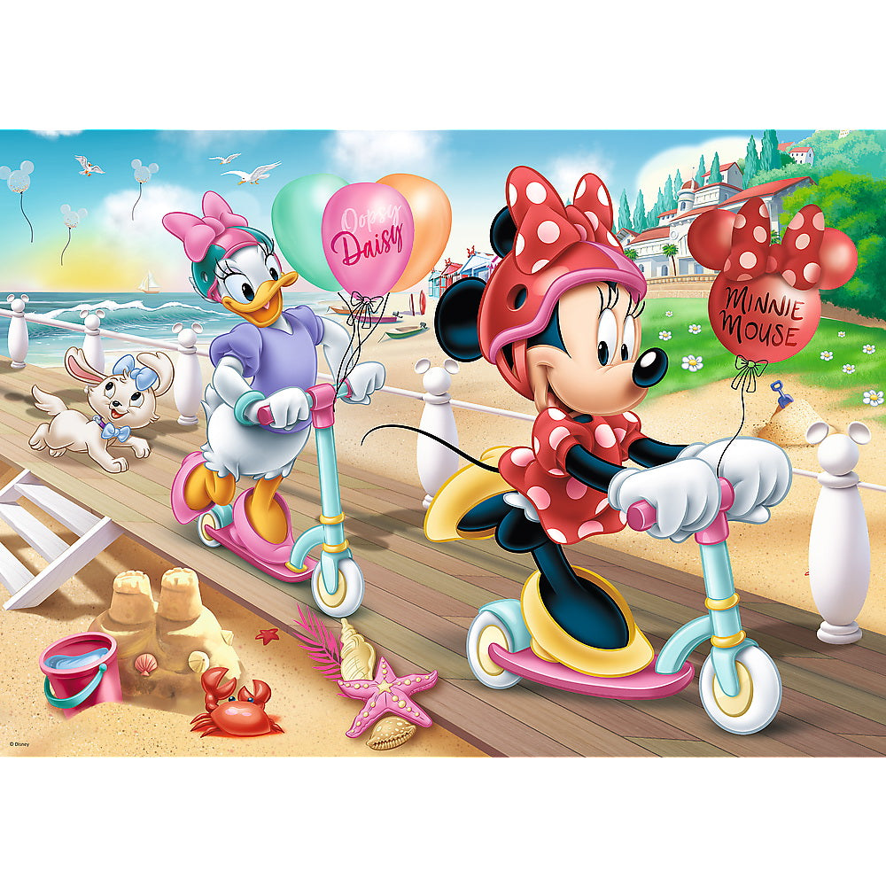 Puzzle trefl 200 minnie distractie la plaja