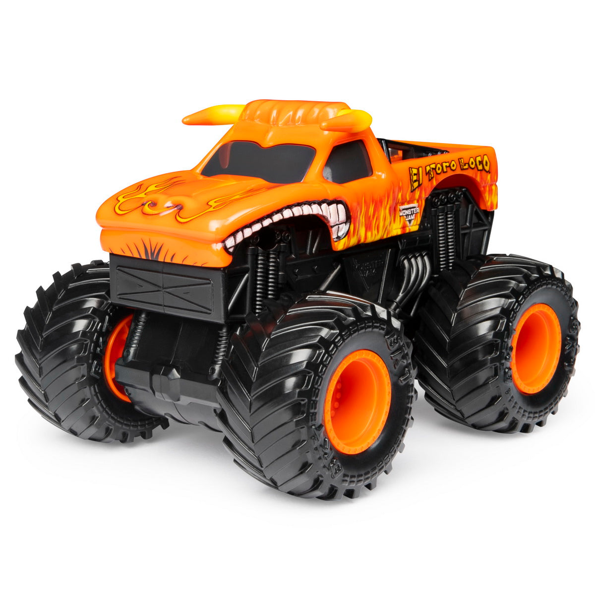 Monster jam metalice seria roar scara 1 la 43 el toro loco