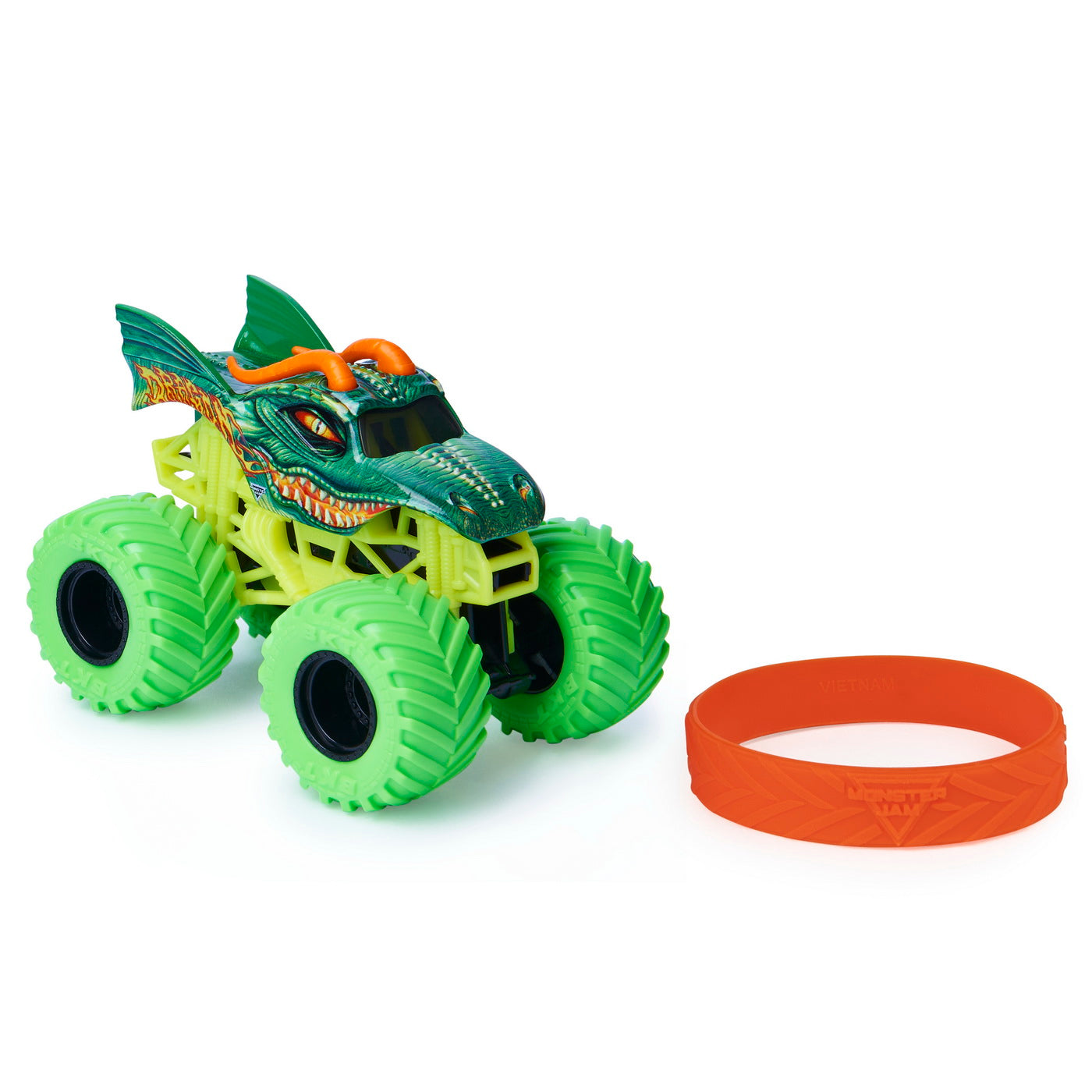 Monster jam masinuta metalica dragon scara 1 la 64