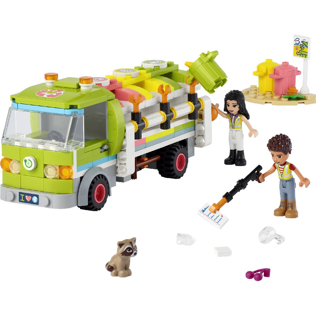 Lego friends camion de reciclare 41712