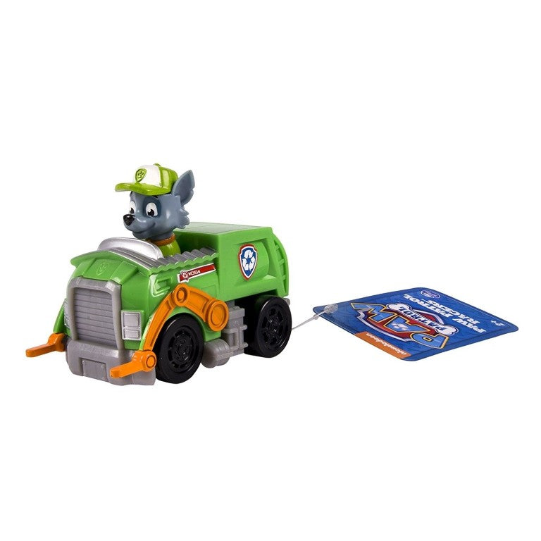 Masina utilitara paw patrol si figurina rocky