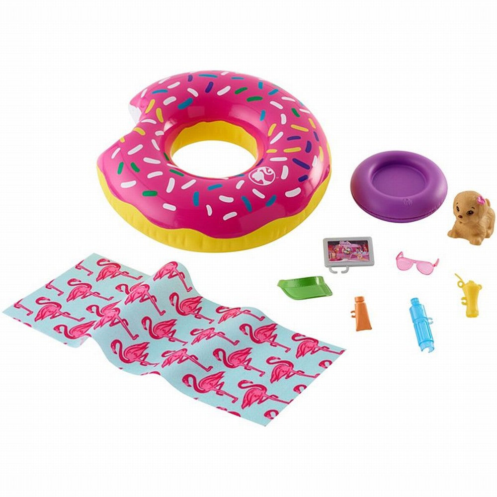 Barbie set accesorii piscina cu colac