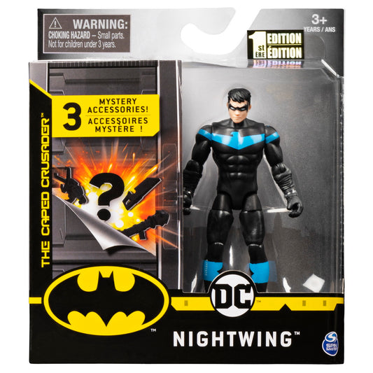 Figurina nightwing 10cm cu 3 accesorii