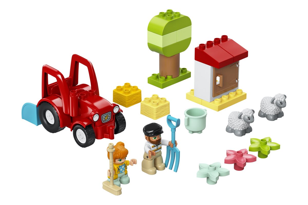 Lego duplo  tractor agricol si ingrijirea animalelor 10950