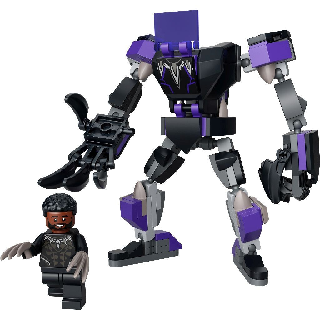 Lego super heroes armura de robot a lui black panther 76204