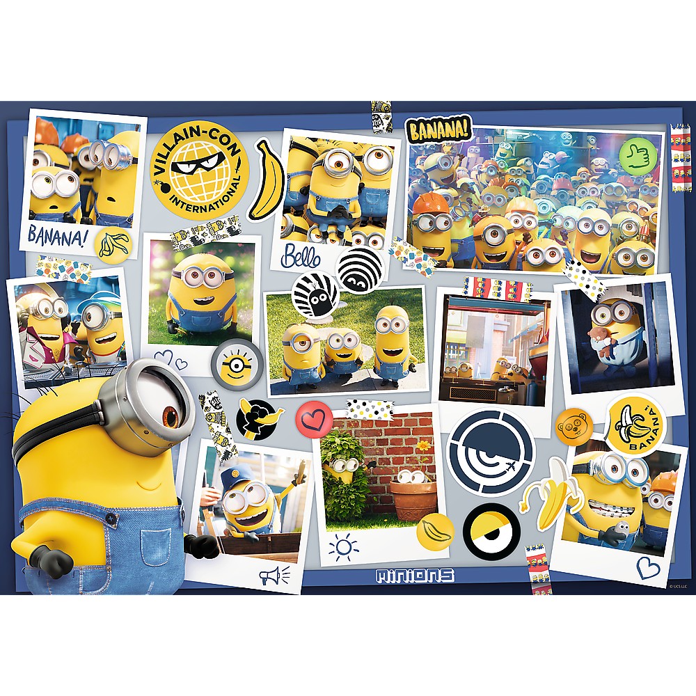 Puzzle trefl 500 minionii colectia foto