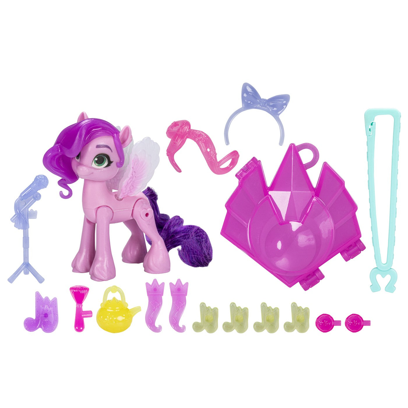 My little pony cutie mark magic figurina princess petals 7.5cm