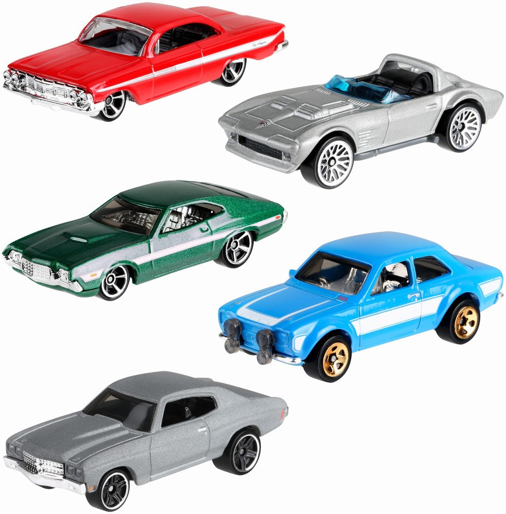 Set 5 masini hot wheels fast and furious