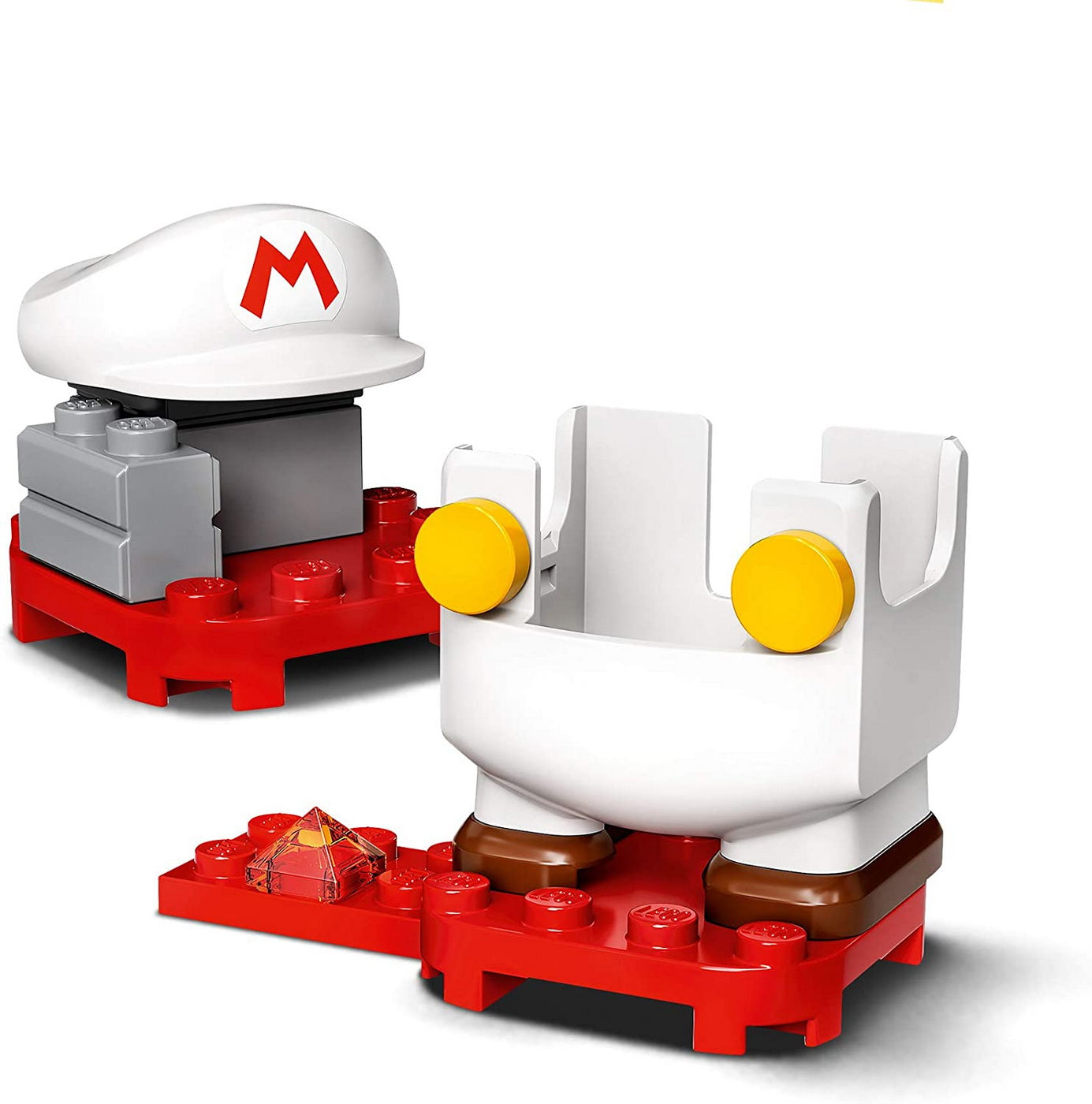 Lego super mario costum de puteri mario de foc 71370