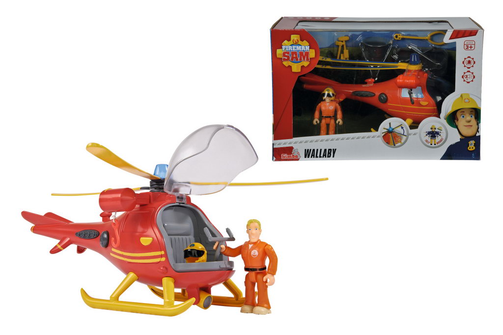 Fireman sam elicopter figurina