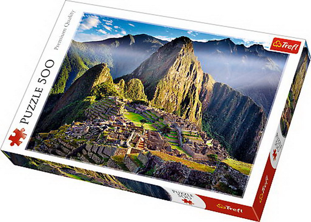 Puzzle trefl 500 sanctoar in machu picchu