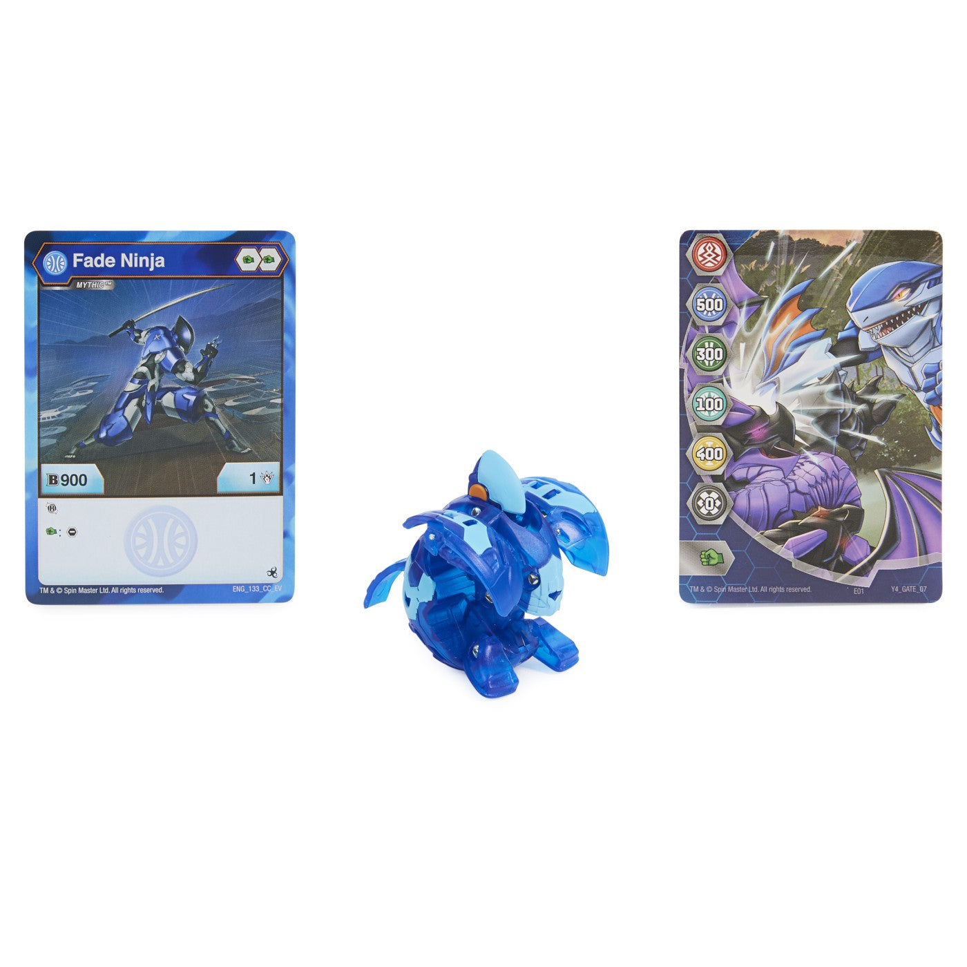 Bakugan pachet legendar fade ninja albastru