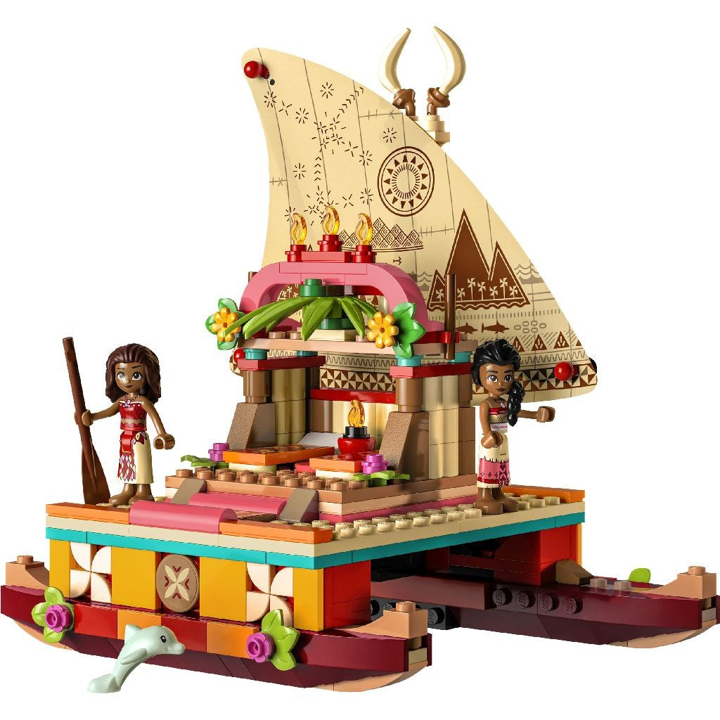 Lego disney princess catamaranul polinezian al moanei 43210