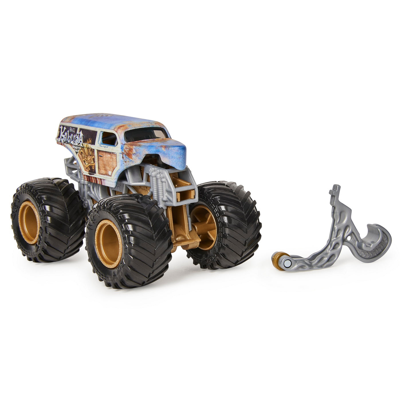 Monster jam masinuta metalica big kahuna scara 1 la 64