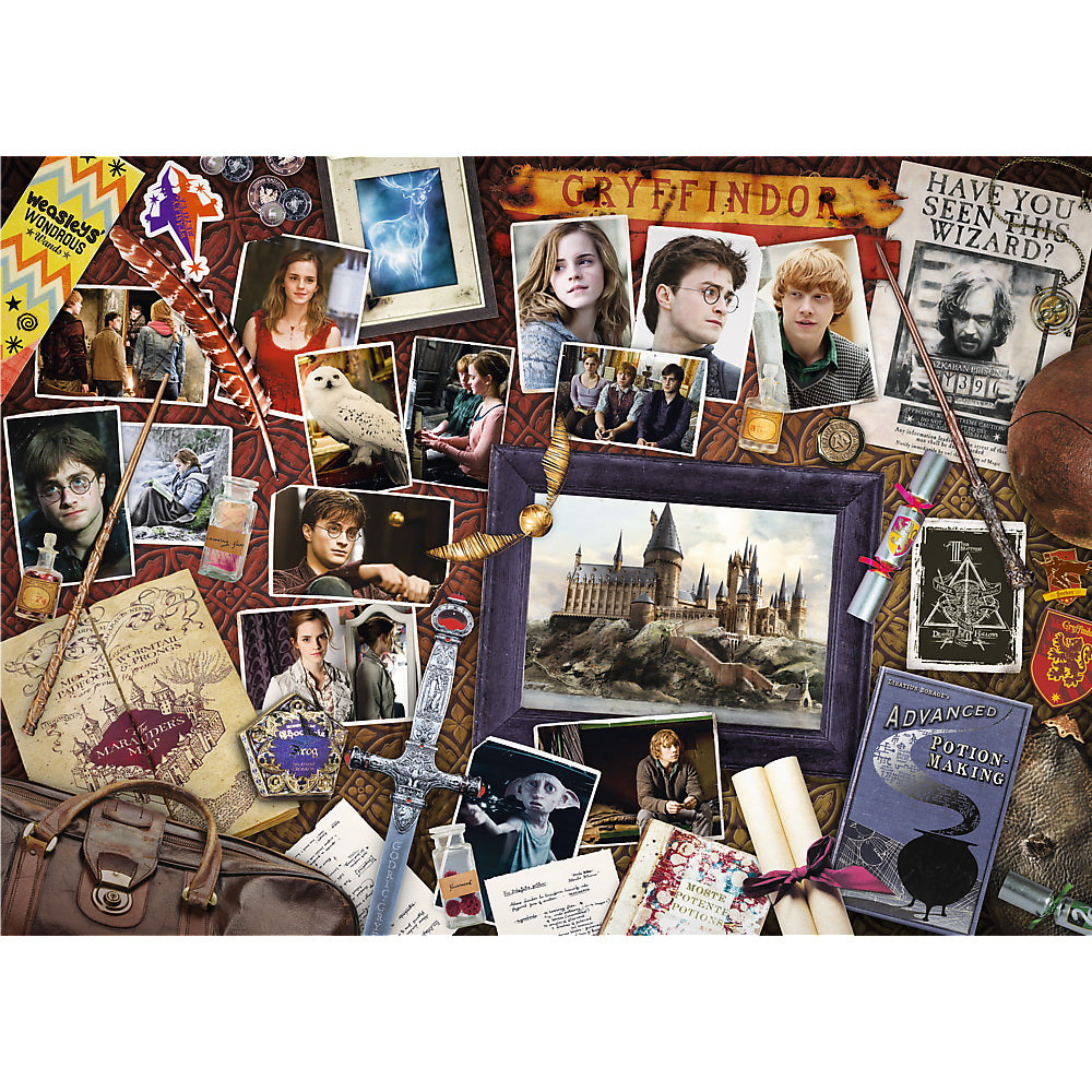 Puzzle trefl 500 harry potter - memoriile de la hogwart