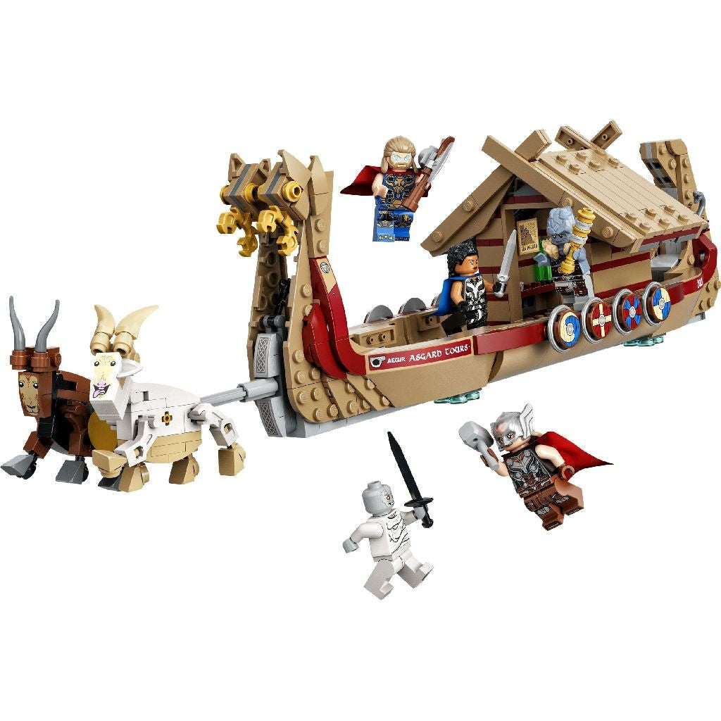 Lego super heroes barca trasa de capra 76208