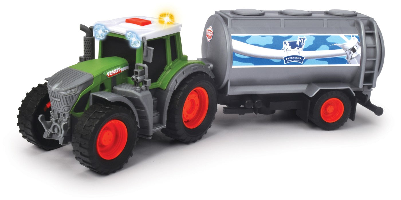 Dickie fendt tractor cu cisterna de lapte