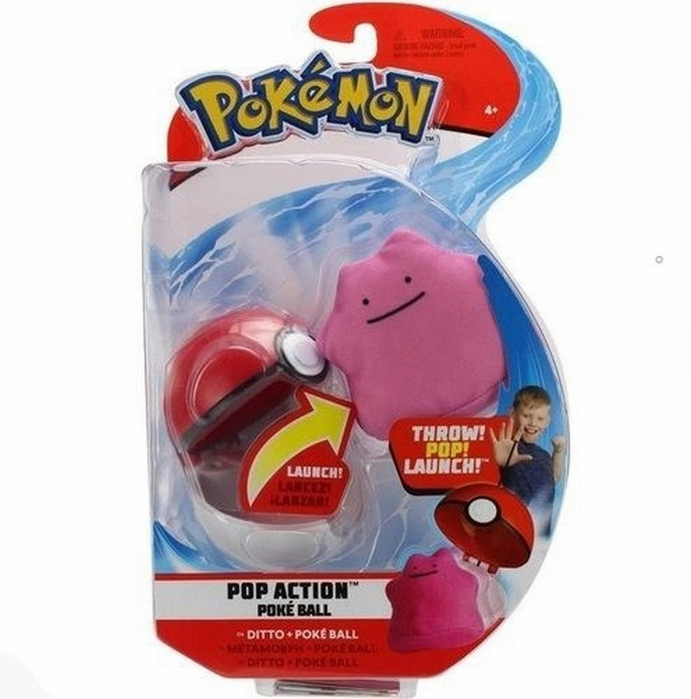 Pokemon figurina ditto in bila lansatoare