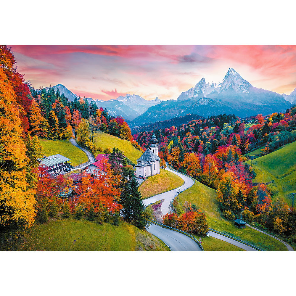 Puzzle trefl uft 1000 peisaj idilic alpi