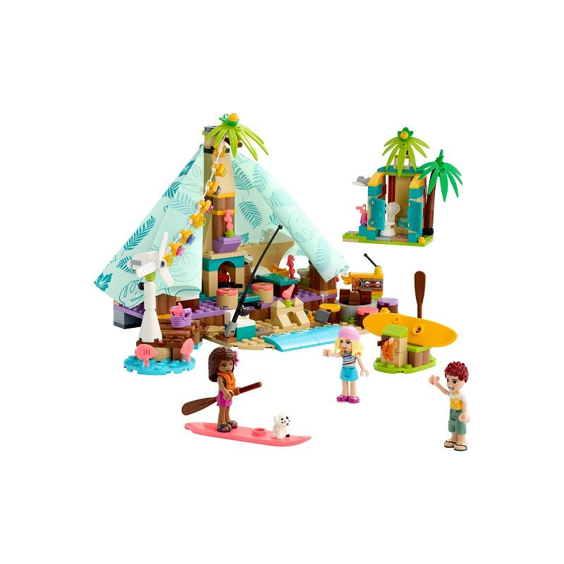 Lego friends camping luxos de plaja 41700