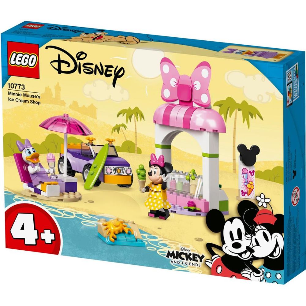 Lego mickey and friends magazinul cu inghetata al lui minnie mouse 10773