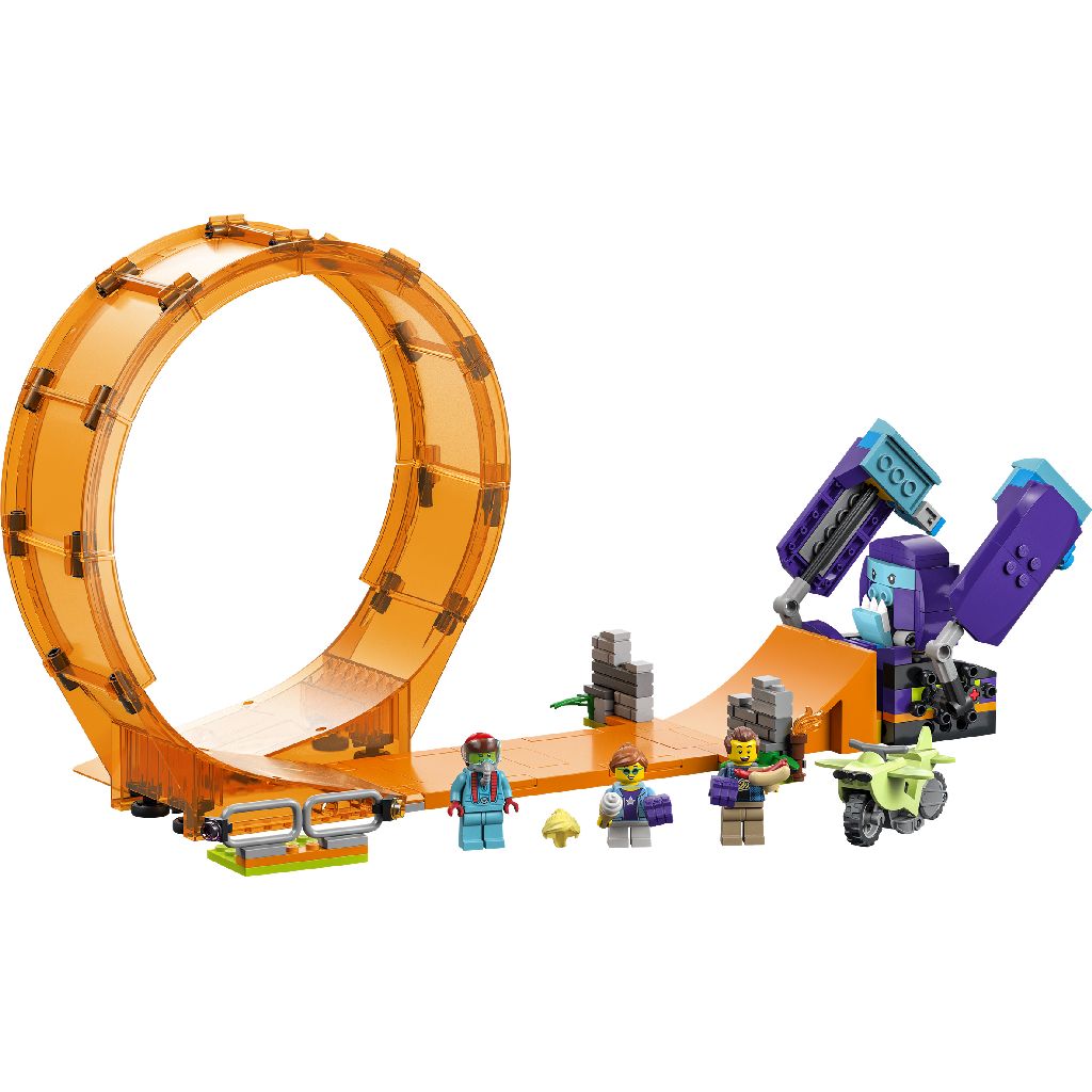 Lego city stuntz cascadorie zdrobitoare in bucla 60338