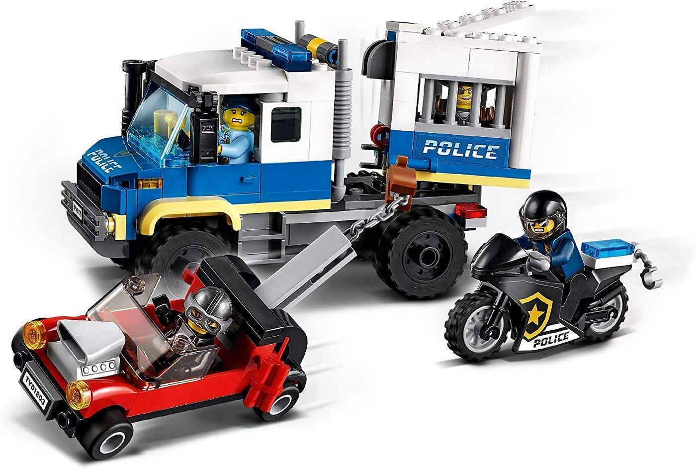 Lego city  transportul prizonierilor politiei 60276