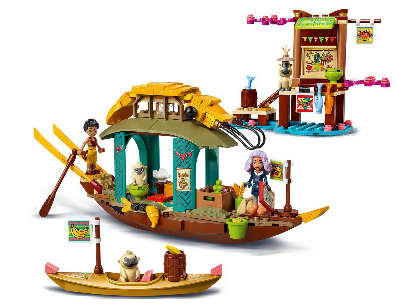 Lego disney  barca lui boun 43185