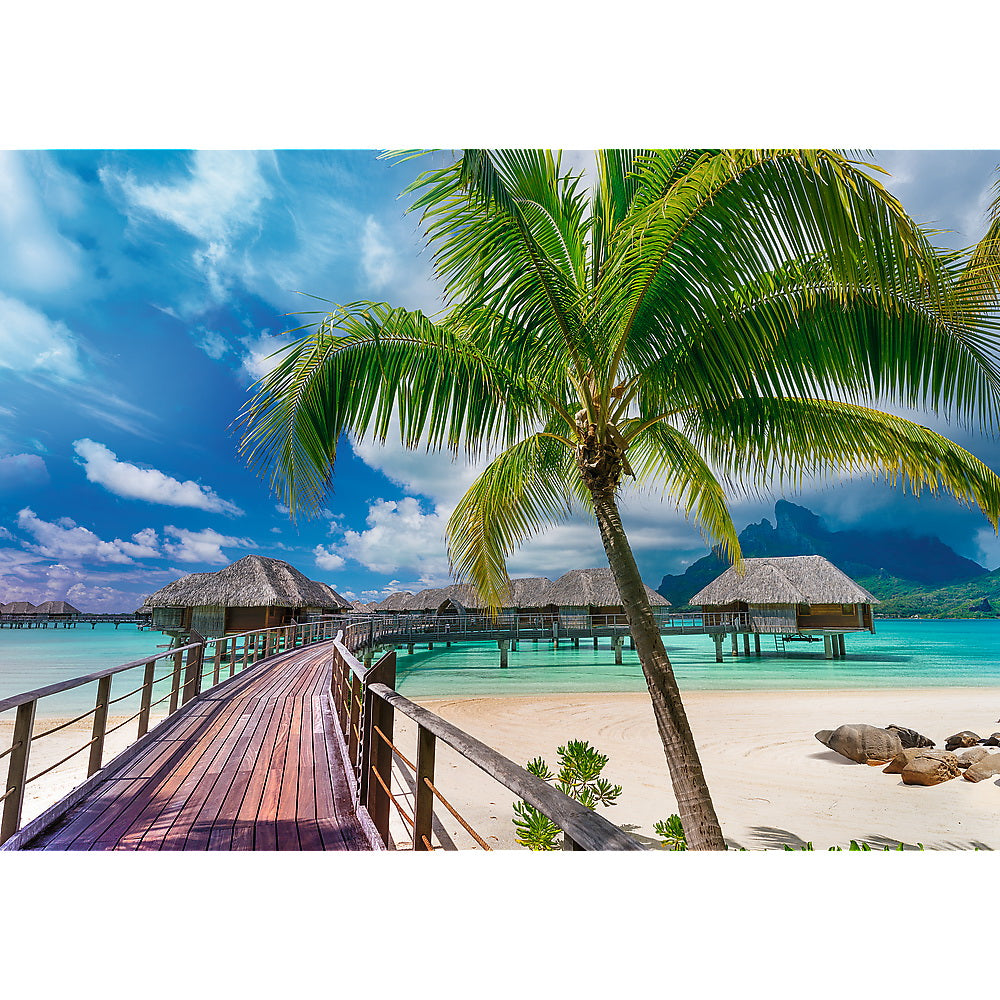 Puzzle trefl uft 1000 insula paradisului bora bora