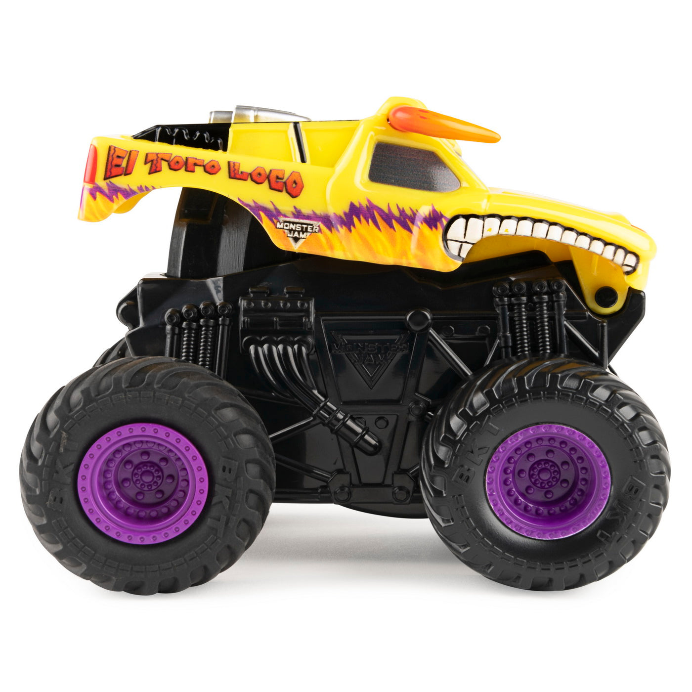 Monster jam el toro loco seria click flip scara 1 la 43