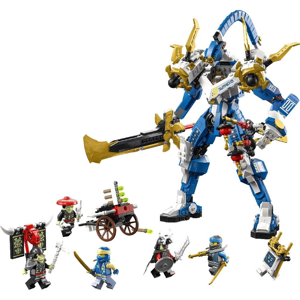 Lego ninjago robotul titan a lui jay 71785