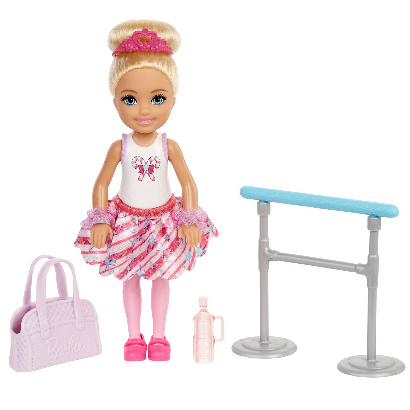 Papusa barbie chelsea blonda set de joaca spargatorul de nuci