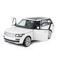 Masinuta metalica range rover alb scara 1 la 24