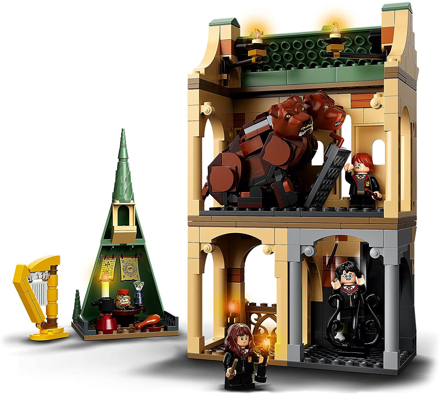 Lego harry potter hogwarts: intalnirea cu fluffy 76387