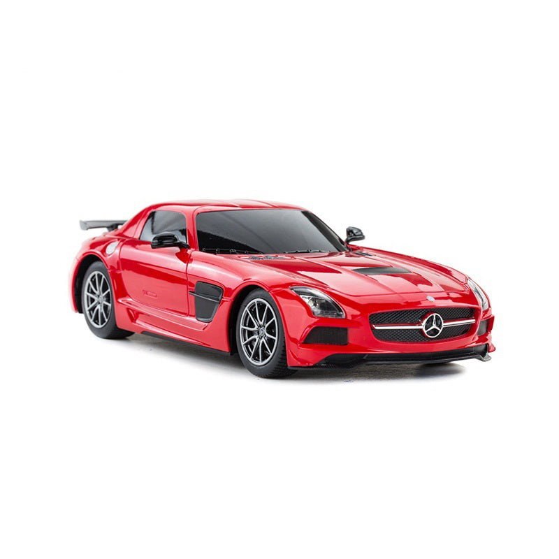 Masina cu telecomanda mercedes-benz sls amg rosu cu scara 1 la 18