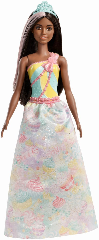 Papusa barbie dreamtopia printese cu suvita roz