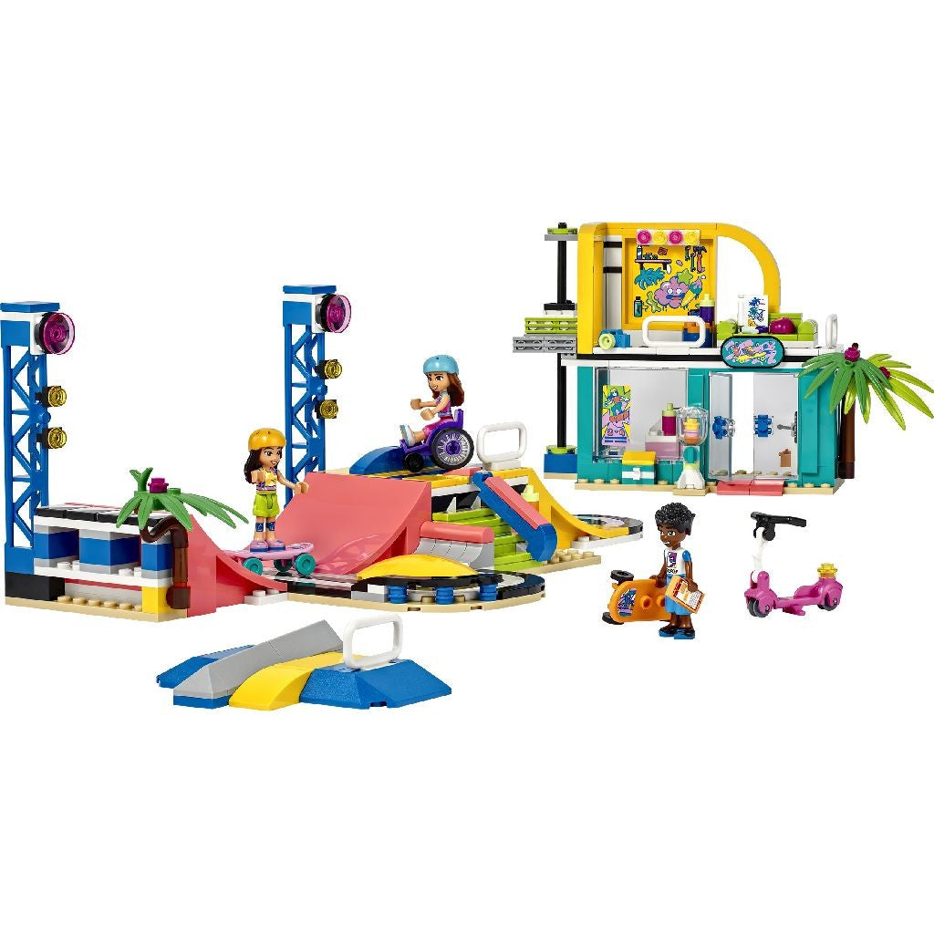 Lego friends parc de skateboarding 41751