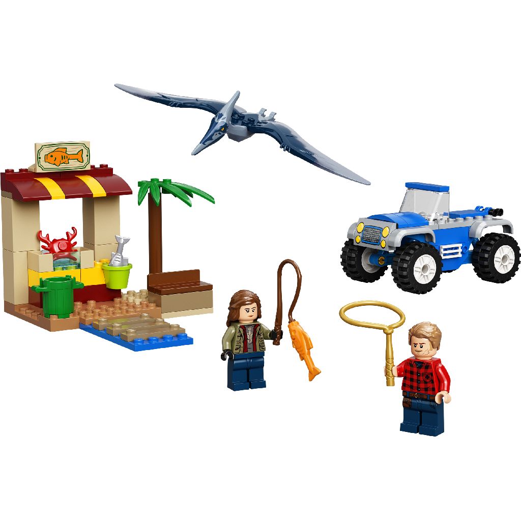 Lego jurassic world urmarirea pteranodonului 76943