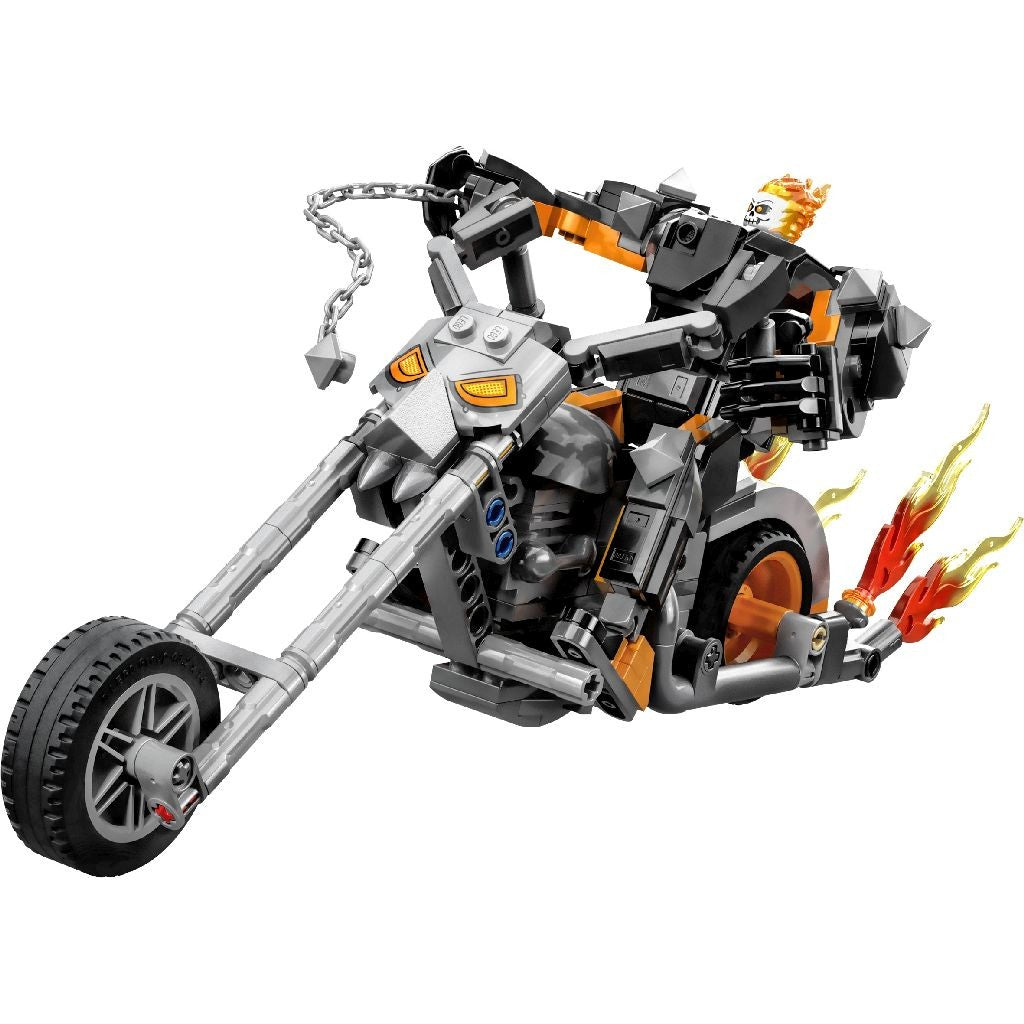 Lego super heroes robot si motocicleta calaretul fantoma 76245