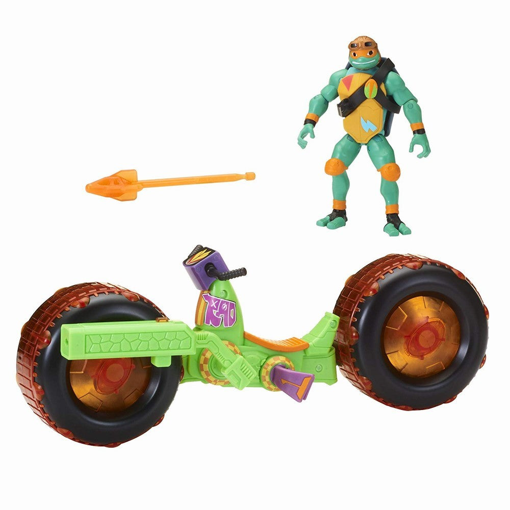 Testoasele ninja vehicul cu figurina michelangelo