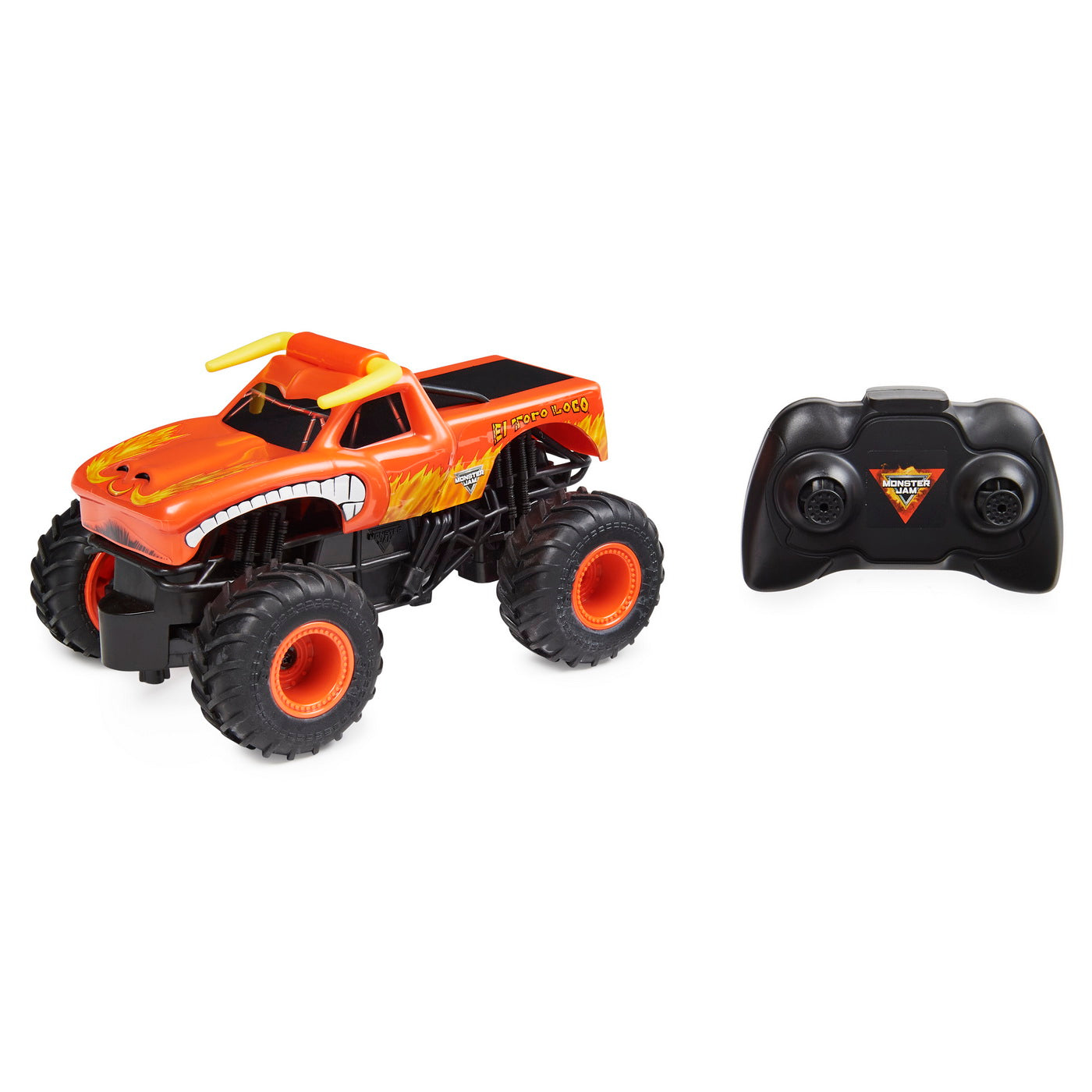 Monster jam rc masinuta el toro loco scara 1:24